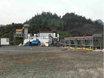 MDHB60移動式瀝青攪拌站