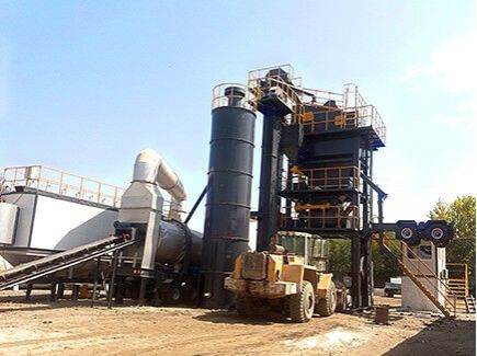 YLB2000移動式瀝青攪拌站