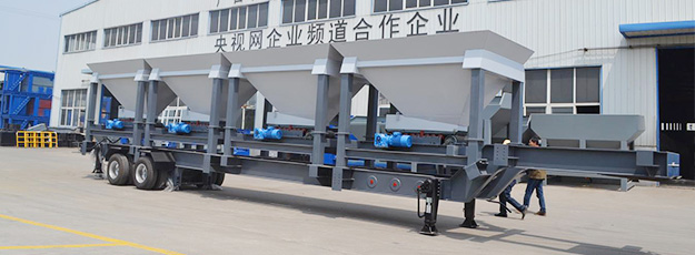 Cold aggregate feeding module