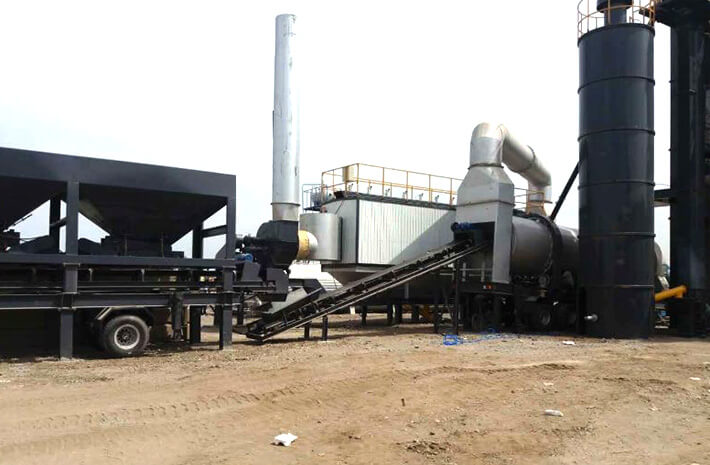 Mobile Asphalt Batch Mixing Plant YLB Series03