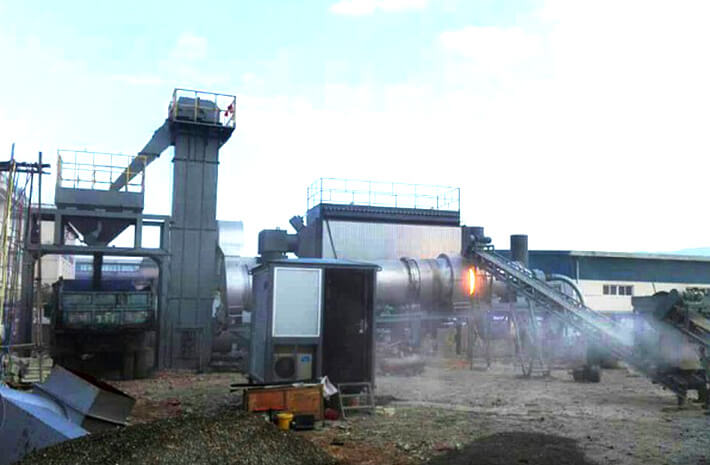 Mobile Asphalt Batch Mixing Plant YLB Series01