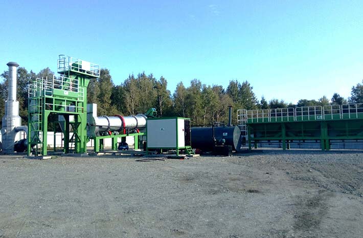 Mobile Asphalt Batch Mixing Plant YLB Series04